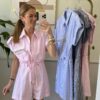 Tutina mille righe con strass Motel 473