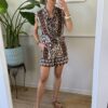 Set camicia nodo shorts ethnic print Susy Mix 6M7