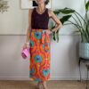Gonna lunga pareo ARANCIO SusyMix VI2