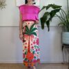 Gonna effetto pareo maxi palma SusyMix 47P