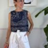 Shorts Bianco con fiocco Molly 6EP