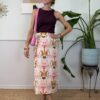 Gonna pareo PALME ROSA/LEOPARDI SusyMix 7TI