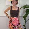 Gonna pareo fantasia maculata rombi rosa SusyMix MAC