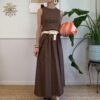 Easy dress Vicolo costina/cotone 763 TABACCO