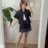 Set STRASS camicia e shorts Susymix 971 DENIM SCURO