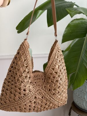 Hobo crochet in rafia