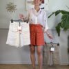 Shorts taschina 100% lino Vicolo 790