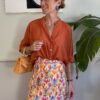 Mini gonna pareo Aragoste multicolor SuayMix 8AR
