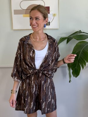 Set camicia & shorts Tie-Dye Moro SusyMix 8CA OUTLET NO CAMBIO/RESO