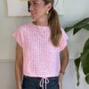 Smanicato in crochet con coulisse in vita Motel 2PL ROSA OCCASIONI/NO CAMBIO