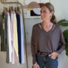 Maglia Giulia scollo a V cut-out Motel 600 – OCCASIONI/NO CAMBIO
