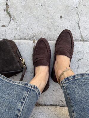 Mocassini in alcantara MORO Susy Mix 179 - NEW COLLECTION!