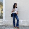 Jeans trombetta con orlo sfrangiato SusyMix 127 NEW COLLECTION!