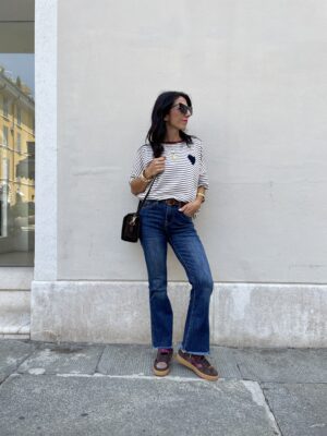 Jeans trombetta con orlo sfrangiato SusyMix 127 NEW COLLECTION!