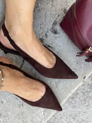 Slingback alcantara MORO SusyMix 184