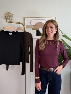 Maglia girocollo spallina imbottita SusyMix 266