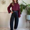 Panta Stellina denim SusyMix – GRIGIO/NERO DELAVE’ 02P