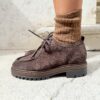 Ingegnere shoes in camosco TESTA DI MORO 116