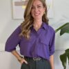 Camicia fluida con tasche VIOLA Susy Mix N18
