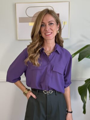 Camicia fluida con tasche VIOLA Susy Mix N18