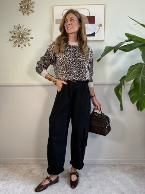 Panta cargo barrel SusyMix NERO 48P