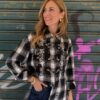 Camicia Rodeo Flowers SusyMix 600-NERO