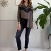 Jeans Adele skinny Nero/grigio HaveOne 009