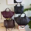 Borsa Tulip in pelle