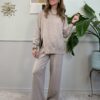 Set in maglia con spacchetto SusyMix 612 BEIGE