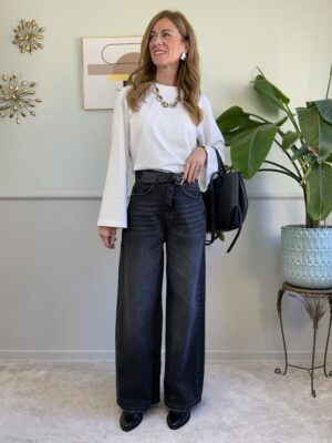 Denim Giusi Higerise Nero Tensione In I26