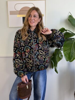 Bomber Jacquard Botanic SusyMix 431