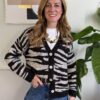 Cardigan zebrato SusyMix 372