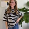 Maglia scatolina zebrata SusyMix 373