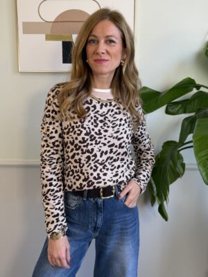Pull maculato SusyMix 771 - SABBIA