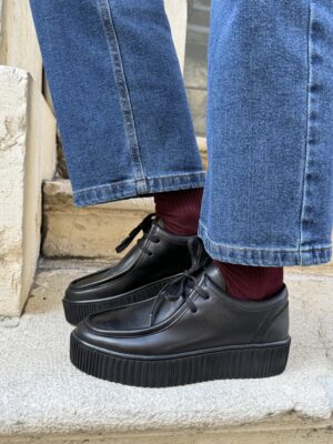 Ingegnere shoes in pelle NERO WD - /14