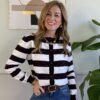 Rebecchina rigata panna/moro Susy Mix 327