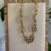 Collana dorata “chain”
