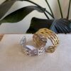 Bracciale rigido “intrecci”