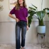Jeans RIBCAGE Grigio Tensione In SWB