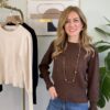 Pull girocollo sbuffetto SusyMix 365