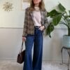 Jeans palazzo corto Higrise Tensione In ONE